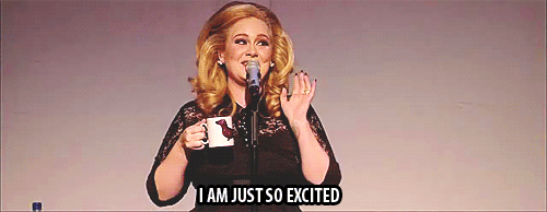 Adele So Excited