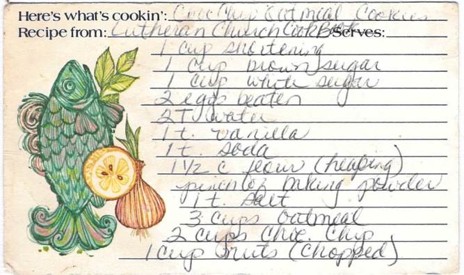 Chocolate Chip Oatmeal Cookies 01