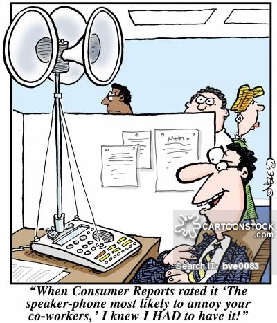 'When Consumer Reports rated it 'The speaker-phone most likely to annoy your co-workers,' I knew I HAD to have it!'