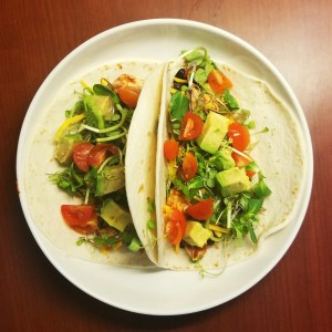 SK - Soft taco with ground turkey