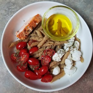 SK - Caprese Salad with Salmon