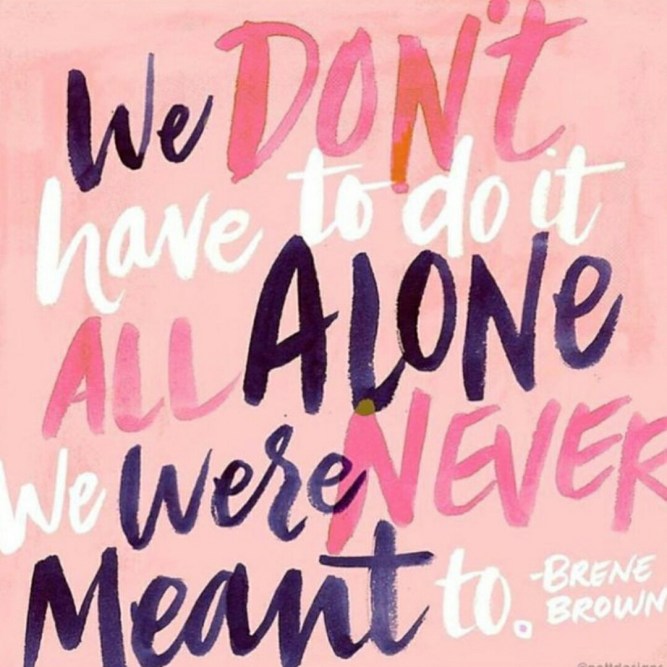 SK - Never meant to do it alone