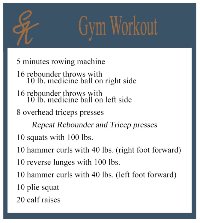 Sandy Kay - Gym Workout