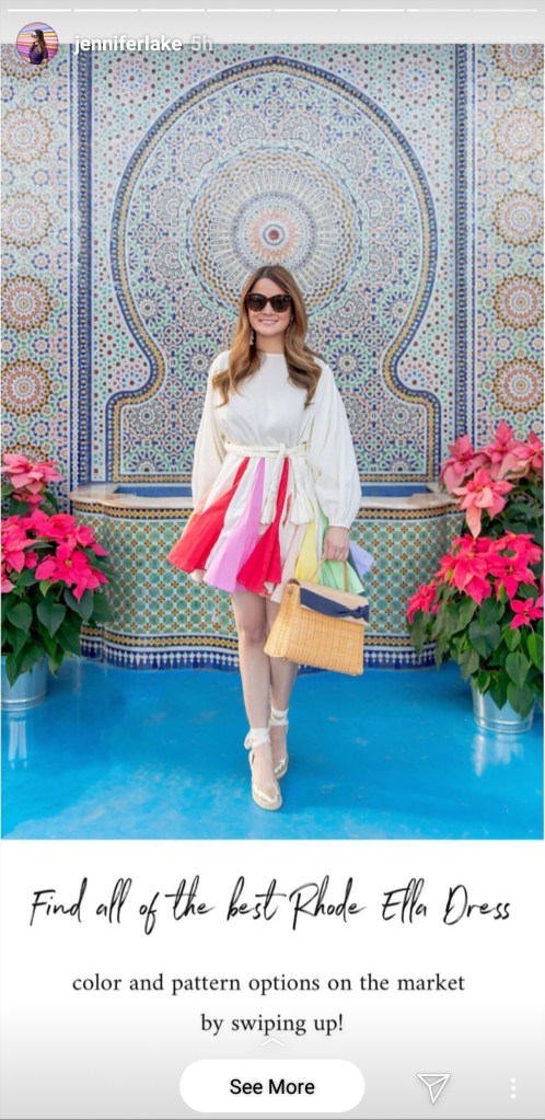 Jennifer Lake - Rhode Ella Dress