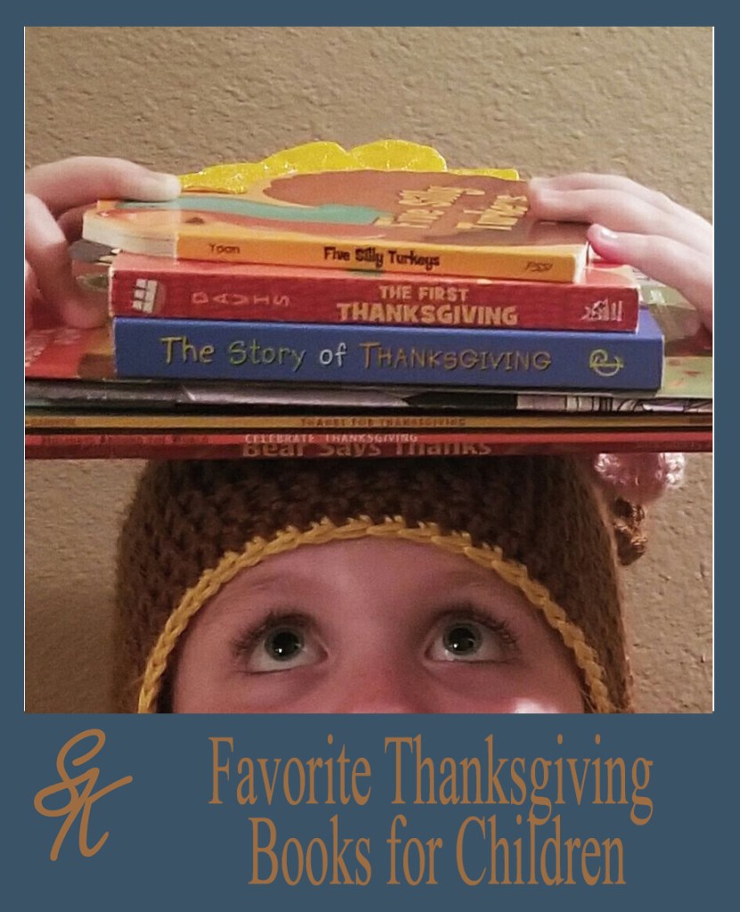 SK Thanksgiving Books for Children Stack