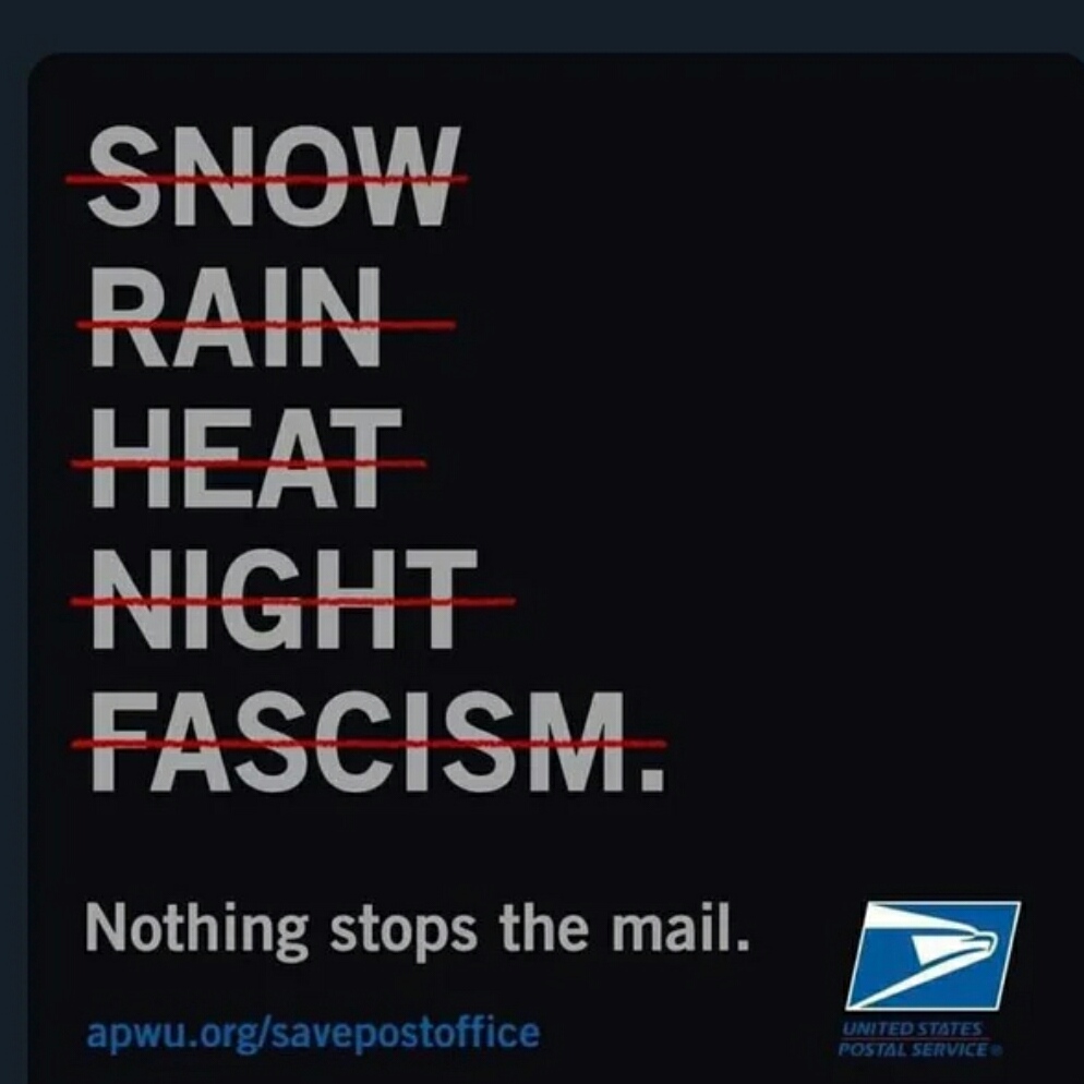Nothing stops the mail