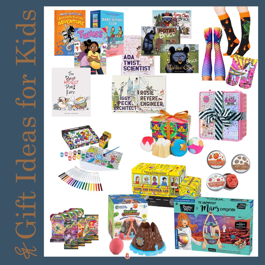 SK Gift Ideas for Kids collage