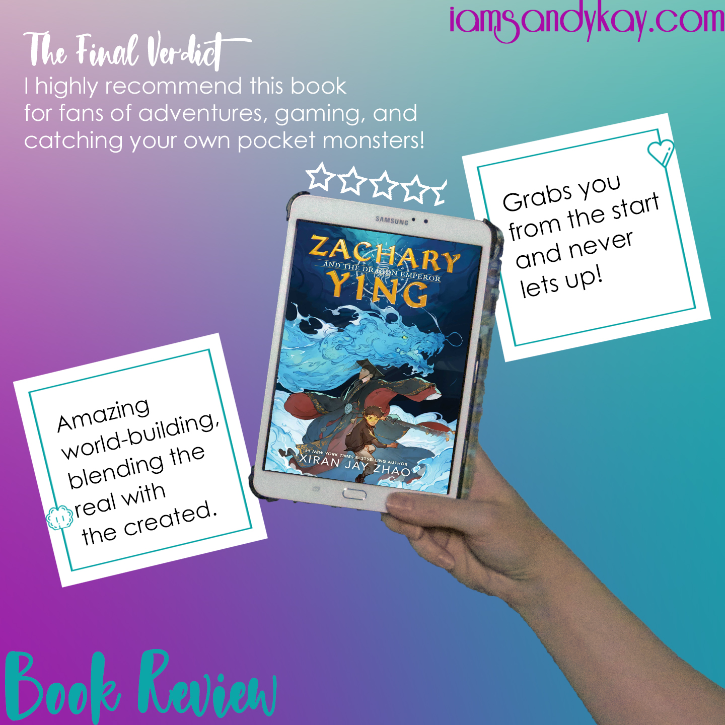 SK Book Review - Zachary Ying and the Dragon Emperor