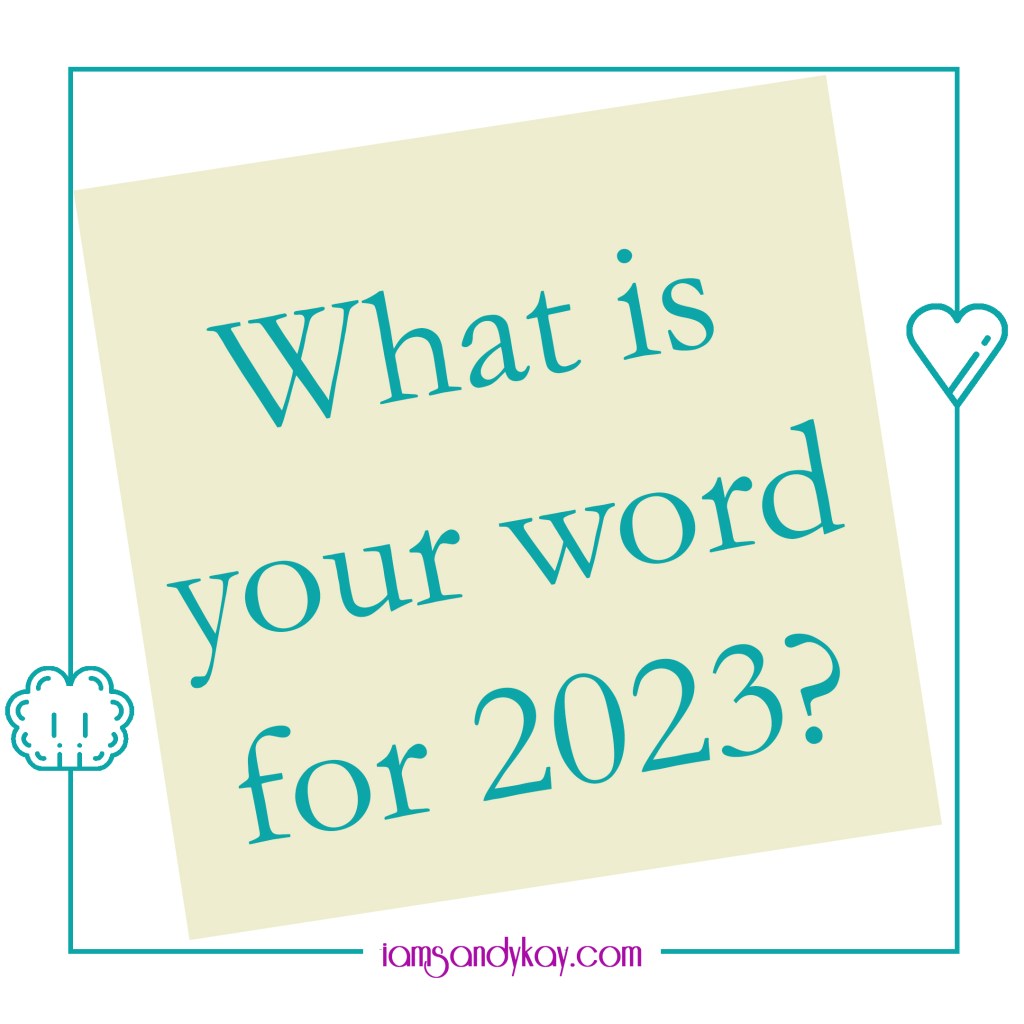 SK Post it - What is your word 2023