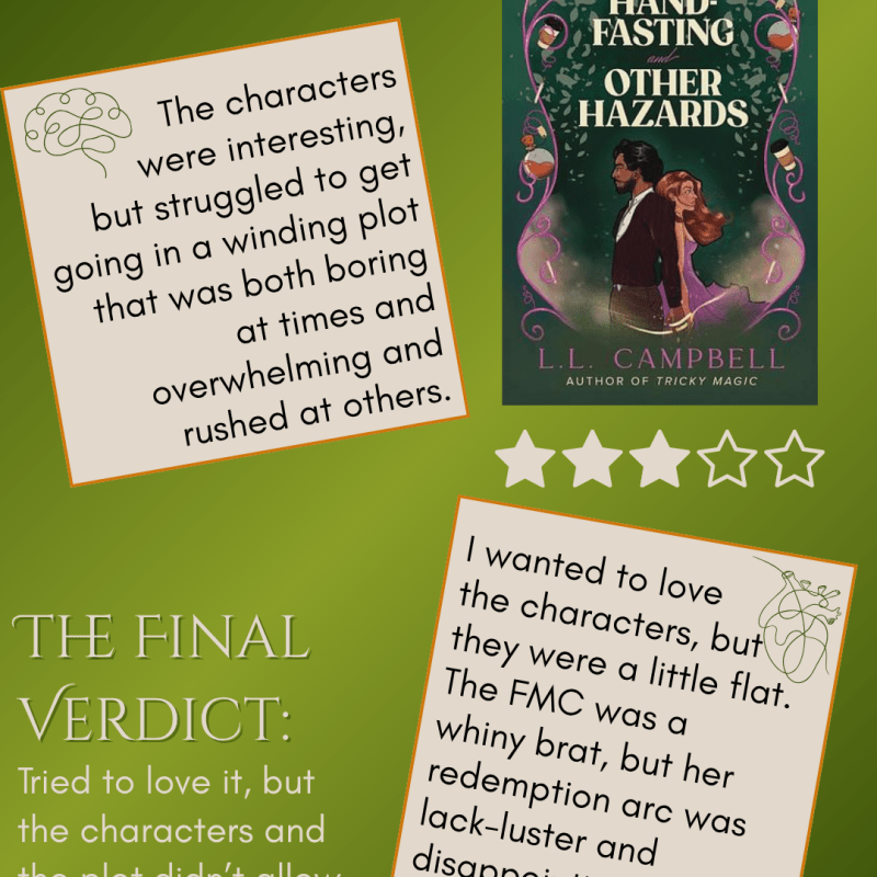 Book Review – Hand-Fasting and Other&nbsp;Hazards