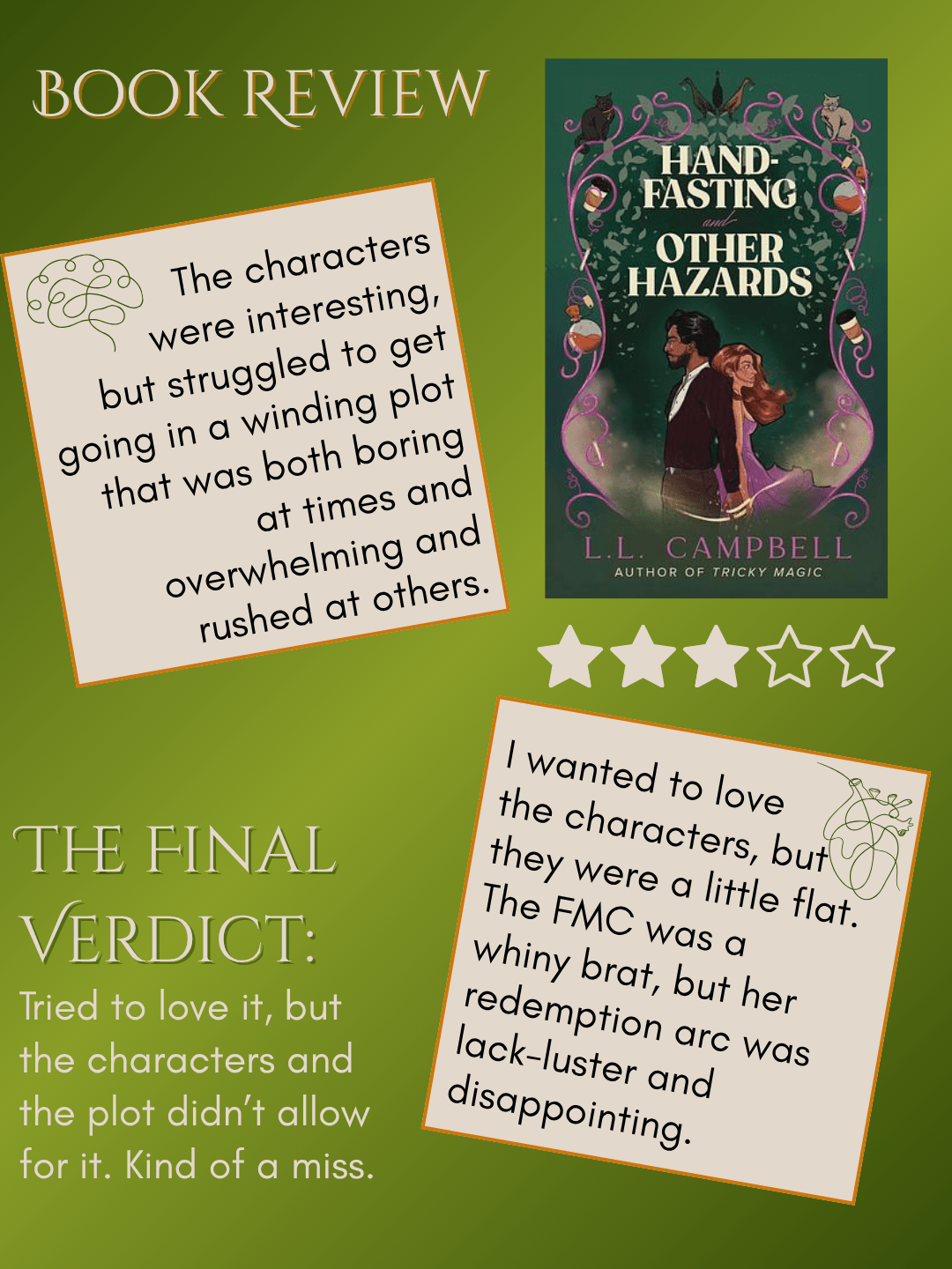 Book Review – Hand-Fasting and Other&nbsp;Hazards