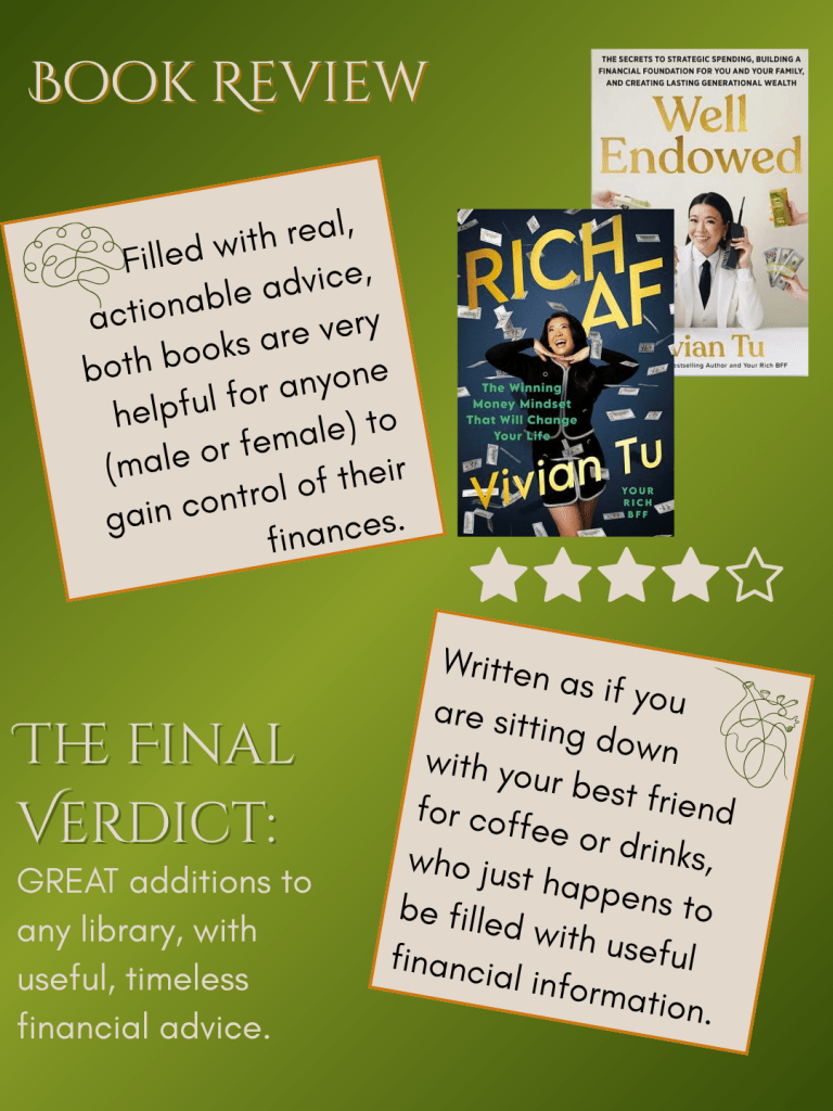 SK Book Review - Rich BFF Duo by Vivian Tu Review Graphic